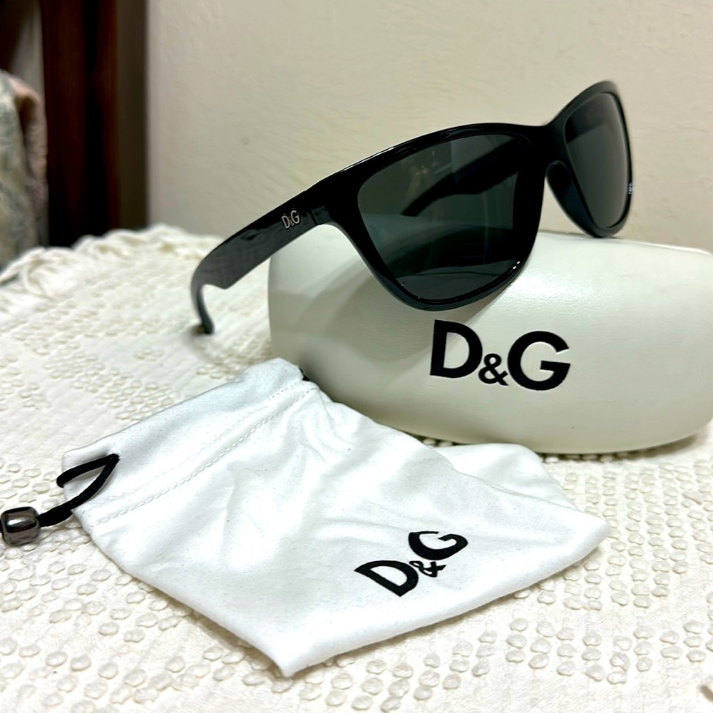 Men’s D&G Dolce &Gabbana black lenses sunglasses - Picture 3 of 6